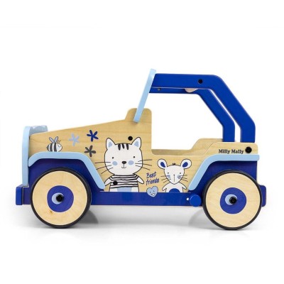 Dřevěné chodítko Viga Explorer Cat and Mouse