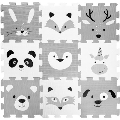 ZOPA Pěnová podložka Puzzle 30x30 cm 9ks, Forest Forest