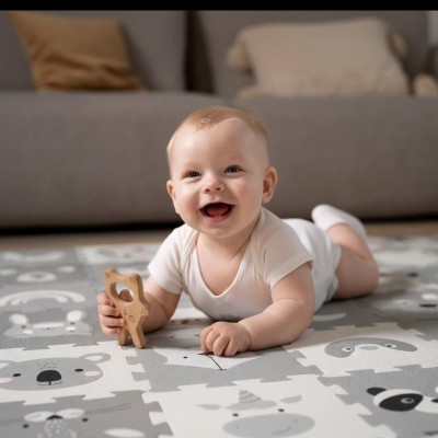 ZOPA Pěnová podložka Puzzle 30x30 cm 9ks, Forest Forest