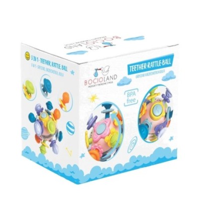 Senzorická hračka KOSMICKÁ KOULE - barevná