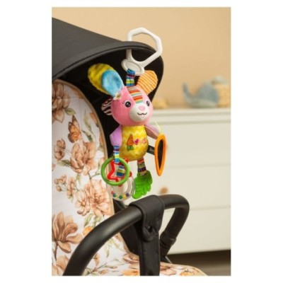 Závěsná hračka, chrastítko - Králíček