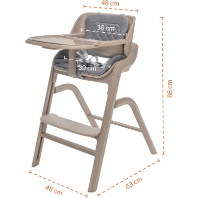 ZOPA Dětská židlička Inspira, Cookie Beige Cookie Beige