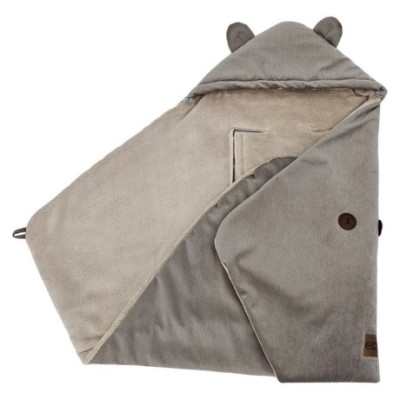 Eko Deka do autosedačky Velvet Dark Beige