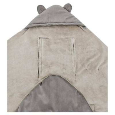 Eko Deka do autosedačky Velvet Dark Beige