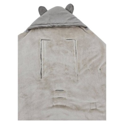 Eko Deka do autosedačky Velvet Dark Beige