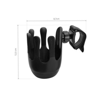 Flexibilní držák na pití, Black