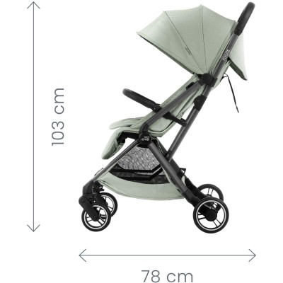BRITAX Kočárek FLYLITE, Carbon Black Carbon Black