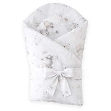 Dětská zavinovačka New Baby Cute mouse 80x80 cm