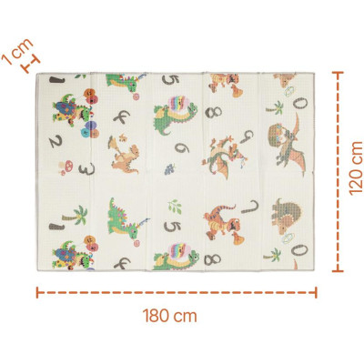 ZOPA Multifunkční pěnová skládací podložka oboustranná 180x120, Forest Forest