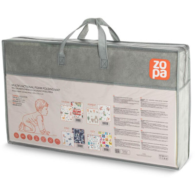 ZOPA Multifunkční pěnová skládací podložka oboustranná 180x120, Forest Forest