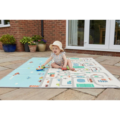 ZOPA Multifunkční pěnová skládací podložka oboustranná 180x120, Forest Forest