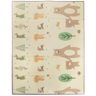 ZOPA Multifunkční pěnová skládací podložka oboustranná 200x150, Forest Forest