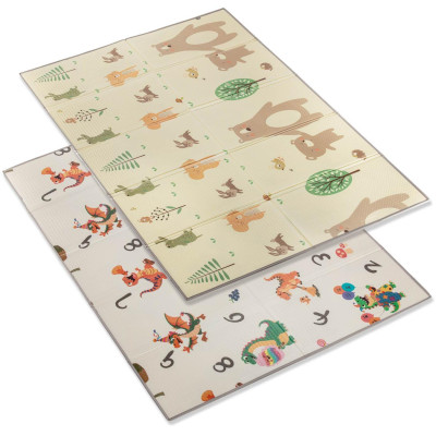 ZOPA Multifunkční pěnová skládací podložka oboustranná 200x150, Forest Forest