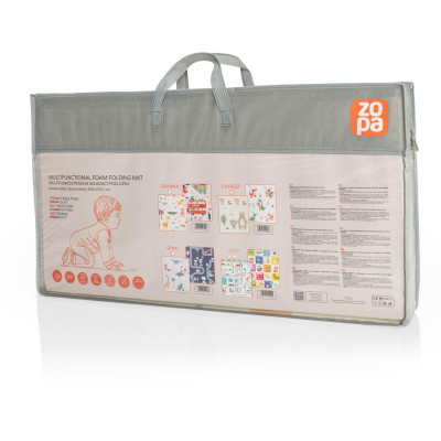ZOPA Multifunkční pěnová skládací podložka oboustranná 200x150, Forest Forest