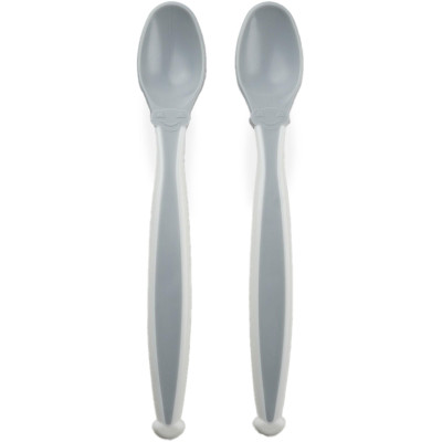 THERMOBABY Sada dvou měkkých lžiček, Grey Charm Grey Charm