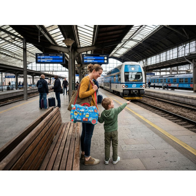 ZOPA Dětský kufřík na kolečkách Pack&Ride, Sailor Sailor