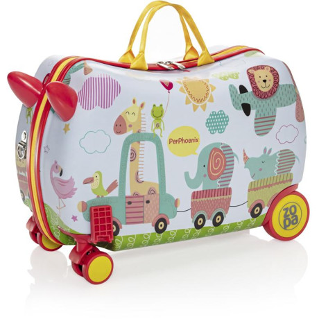 ZOPA Dětský kufřík na kolečkách Pack&Ride, Safari Safari