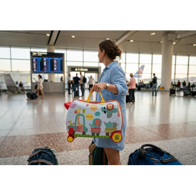 ZOPA Dětský kufřík na kolečkách Pack&Ride, Dino Dino