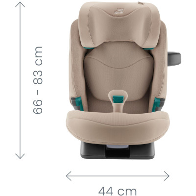 BRITAX Autosedačka Safefix, Carbon Black Carbon Black